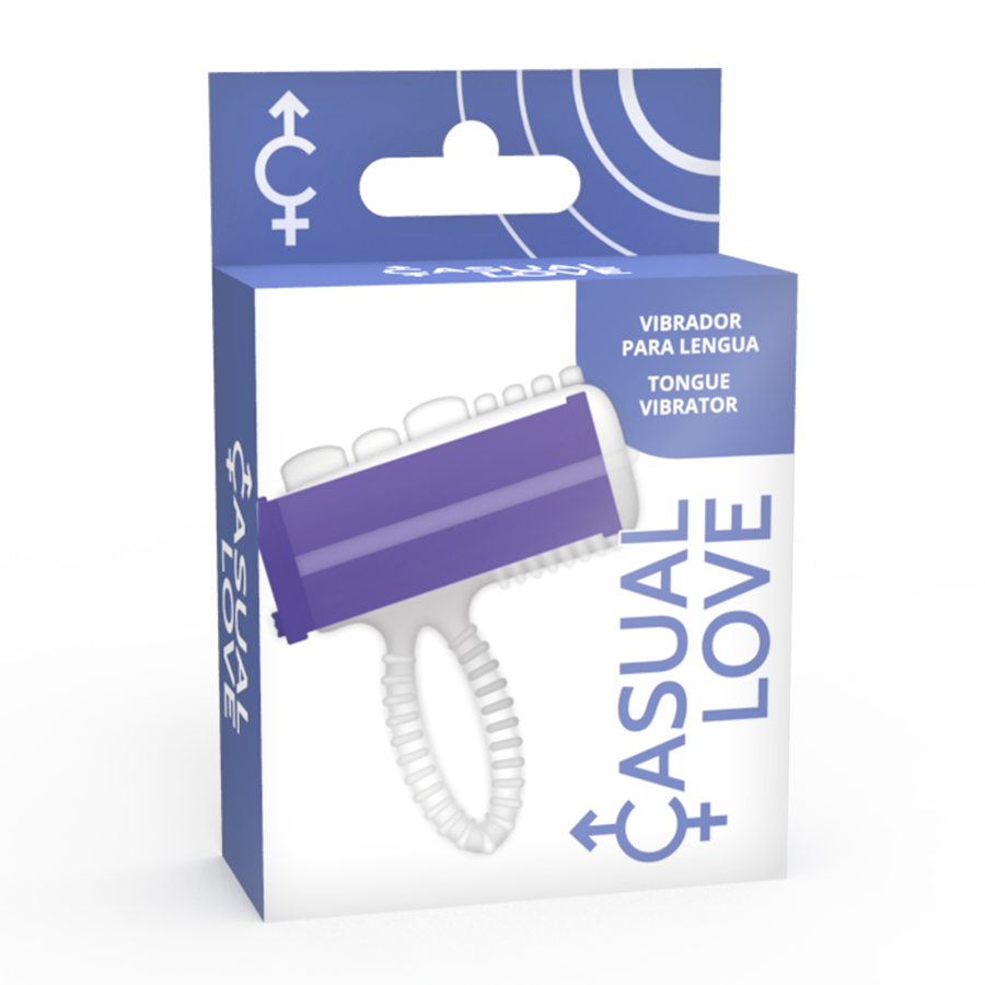 CASUAL LOVE - ANILLO VIBRADOR PARA LENGUA LILA