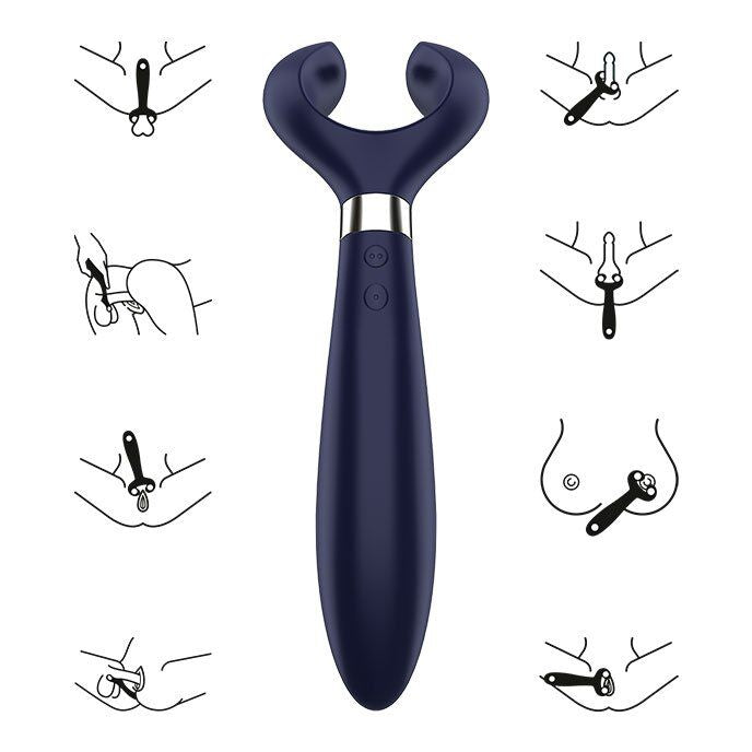 SATISFYER - ENDLESS FUN MULTIVIBRATOR 3 BLACK