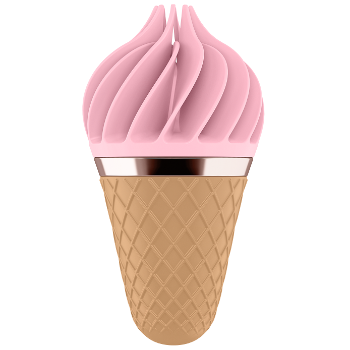SATISFYER - SPINNATOR DULCE DELICIAS MARRÓN Y ROSA