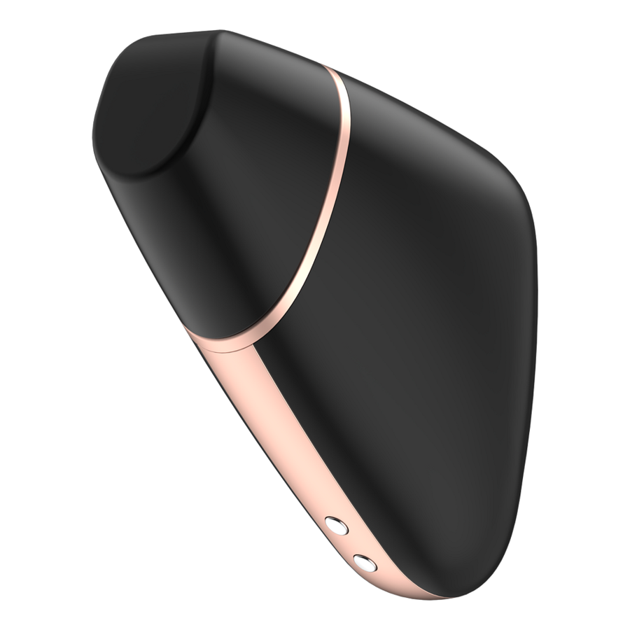 SATISFYER - ESTIMULADOR Y VIBRADOR LOVE TRIANGLE NEGRO