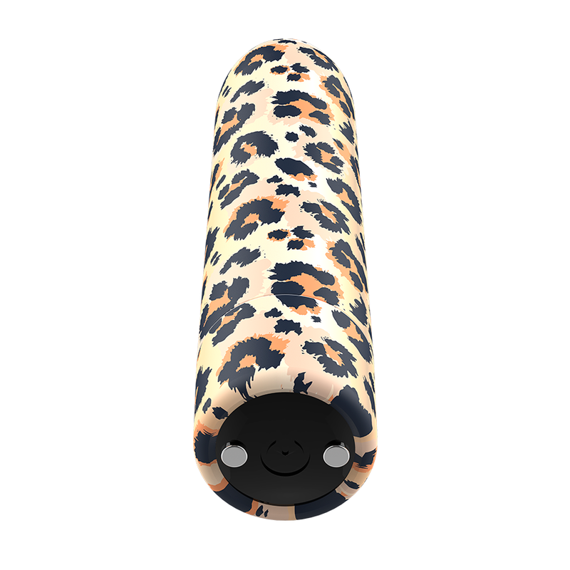 CUSTOM BULLETS LEOPARD RECHARGEABLE BULLETS 10 INTENSITIES