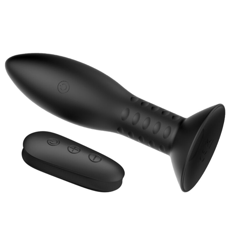 MR PLAY - ENCHUFE DE CONTROL REMOTO CON BOLAS GIRATORIAS NEGRAS