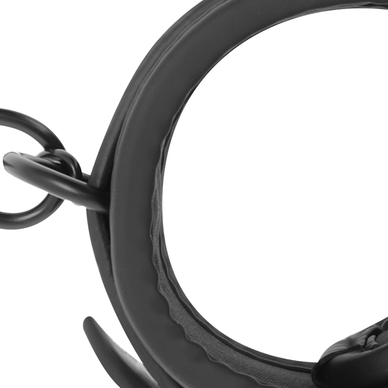 FETISH SUBMISSIVE - JUEGO DE ESPOSAS PARA MANOS Y TOBILLOS CON FORRO DE NOPRENE