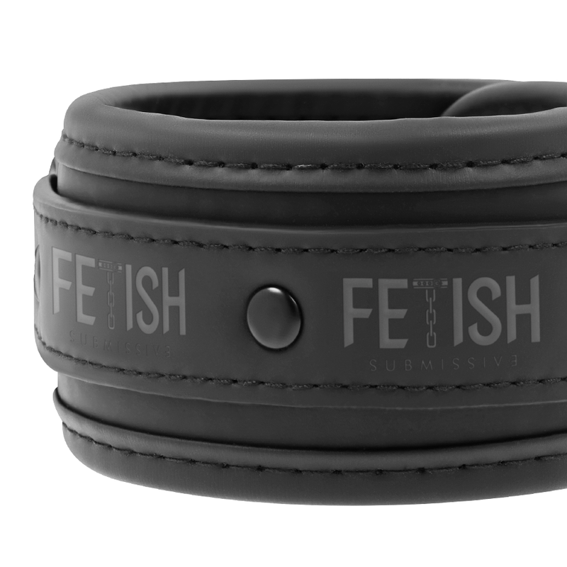 FETISH SUBMISSIVE - SET DE ESPOSAS Y CORBATAS CON FORRO DE NOPRENE