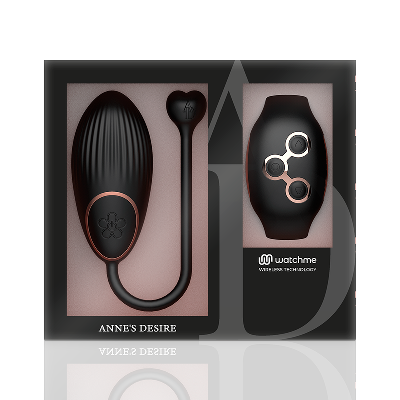 EL DESEO DE ANNE - RELOJ DE CONTROL REMOTO CON TECNOLOGÍA EGG NEGRO/ORO