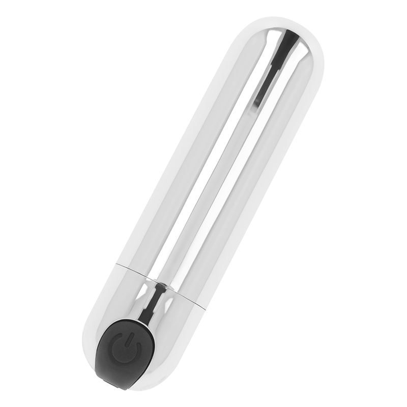 BALA VIBRANTE PRATA 8 CM