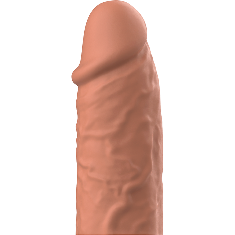 VIRILXL - EXTENSIÓN PARA EL PENE DE SILICONA LÍQUIDA V3 MARRÓN