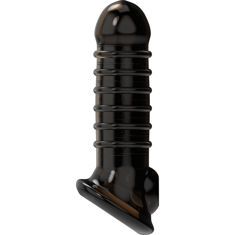 VIRILXL - EXTENSIÓN PARA PENE V15 NEGRA Y FUNDA