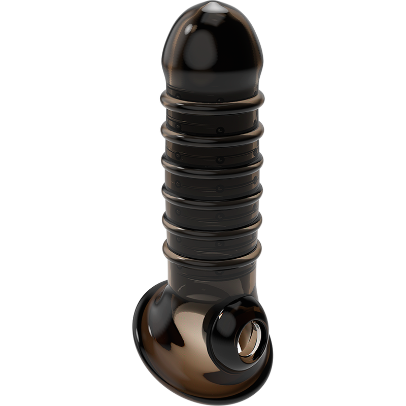 VIRILXL - EXTENSIÓN PARA PENE V15 NEGRA Y FUNDA