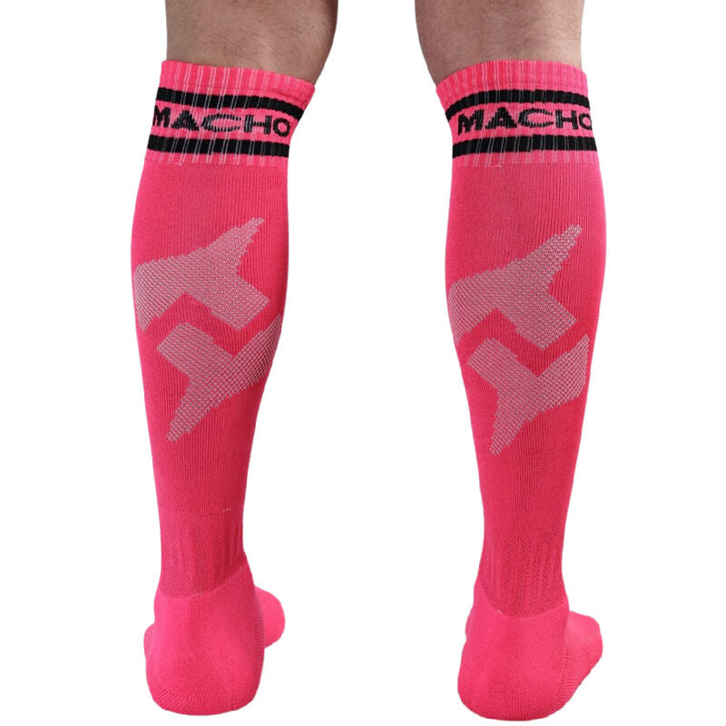 HOMBRE - CALCETINES LARGOS TALLA UNICA ROJO