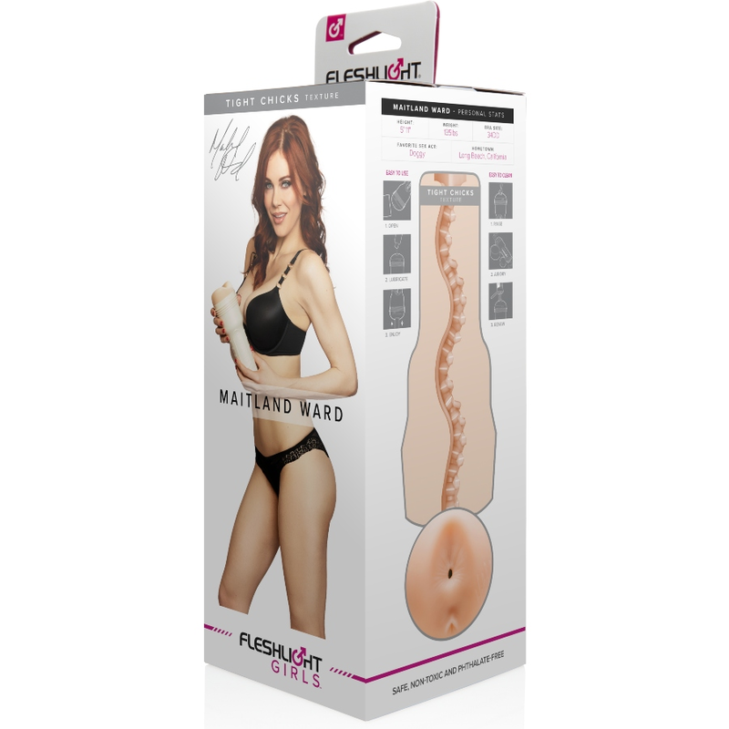 FLESHLIGHT GIRLS - MAITLAND WARD MASTURBADOR ANAL (TEXTURA INTENSA)