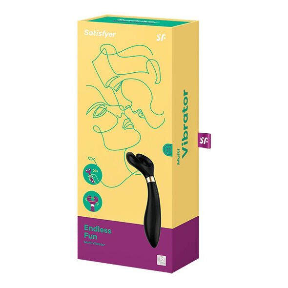 SATISFYER - ENDLESS FUN MULTIVIBRATOR 3 BLACK