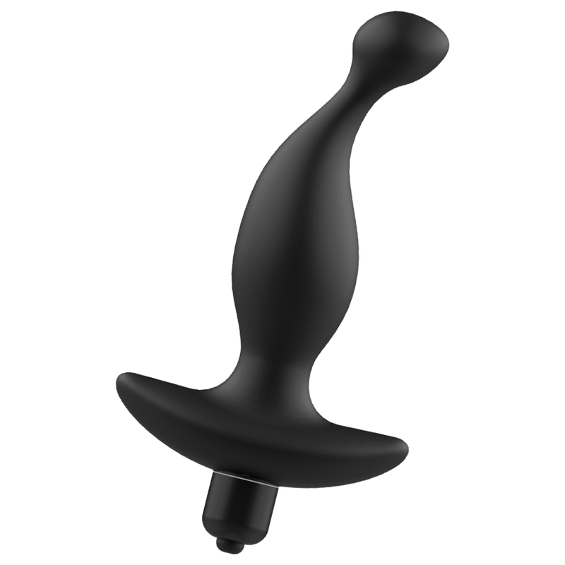 ADDICTED TOYS - MASAJEADOR ANAL CON VIBRACIÓN MODELO NEGRO 1