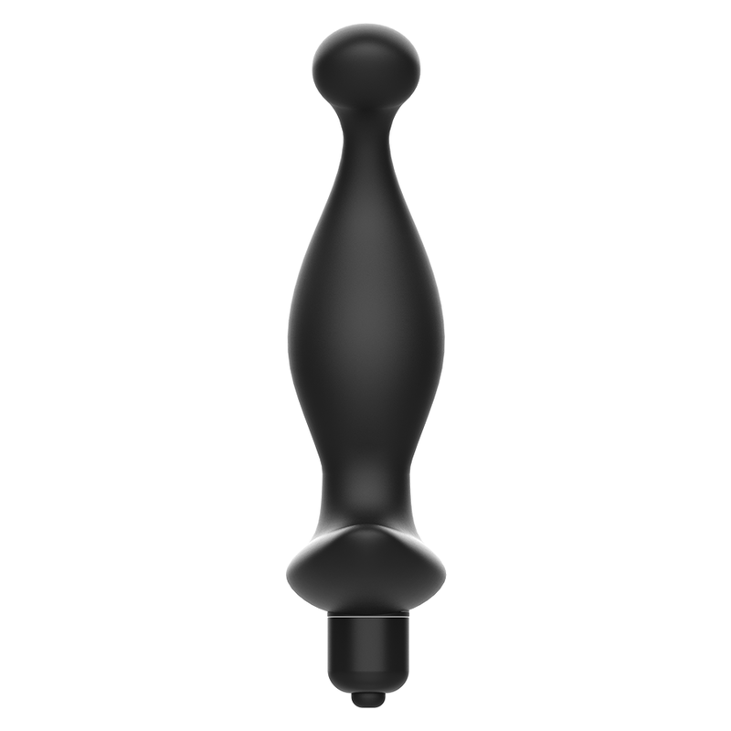 ADDICTED TOYS - MASAJEADOR ANAL CON VIBRACIÓN MODELO NEGRO 1